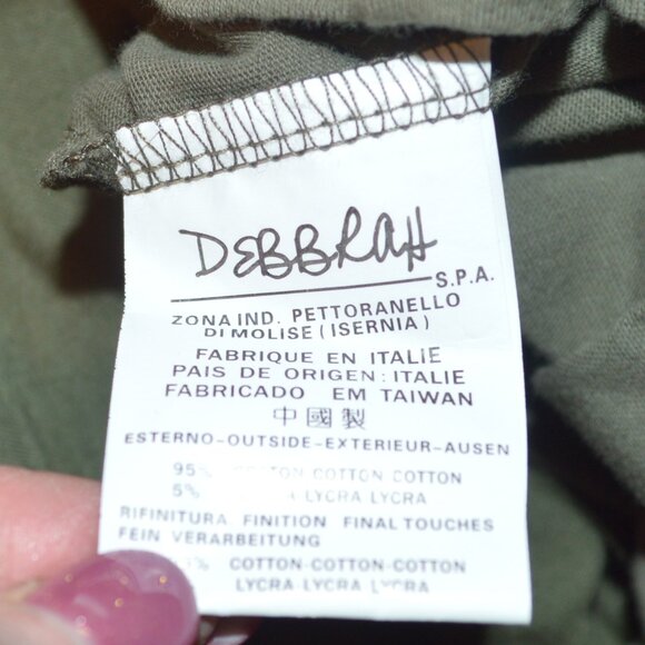 NWT Meghan Los Angeles S Olive Tunic - Picture 7 of 8